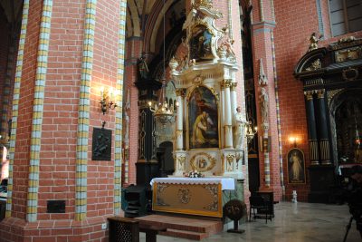 Ołtarz św. Walentego, Kościół farny pw. Wniebowzięcia NMP, Chełmno, fot. Elżbieta Pawelec