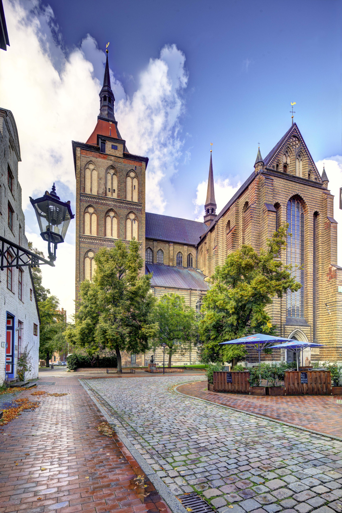 St.-Marien-Kirche, Blick vom Ziegenmarkt