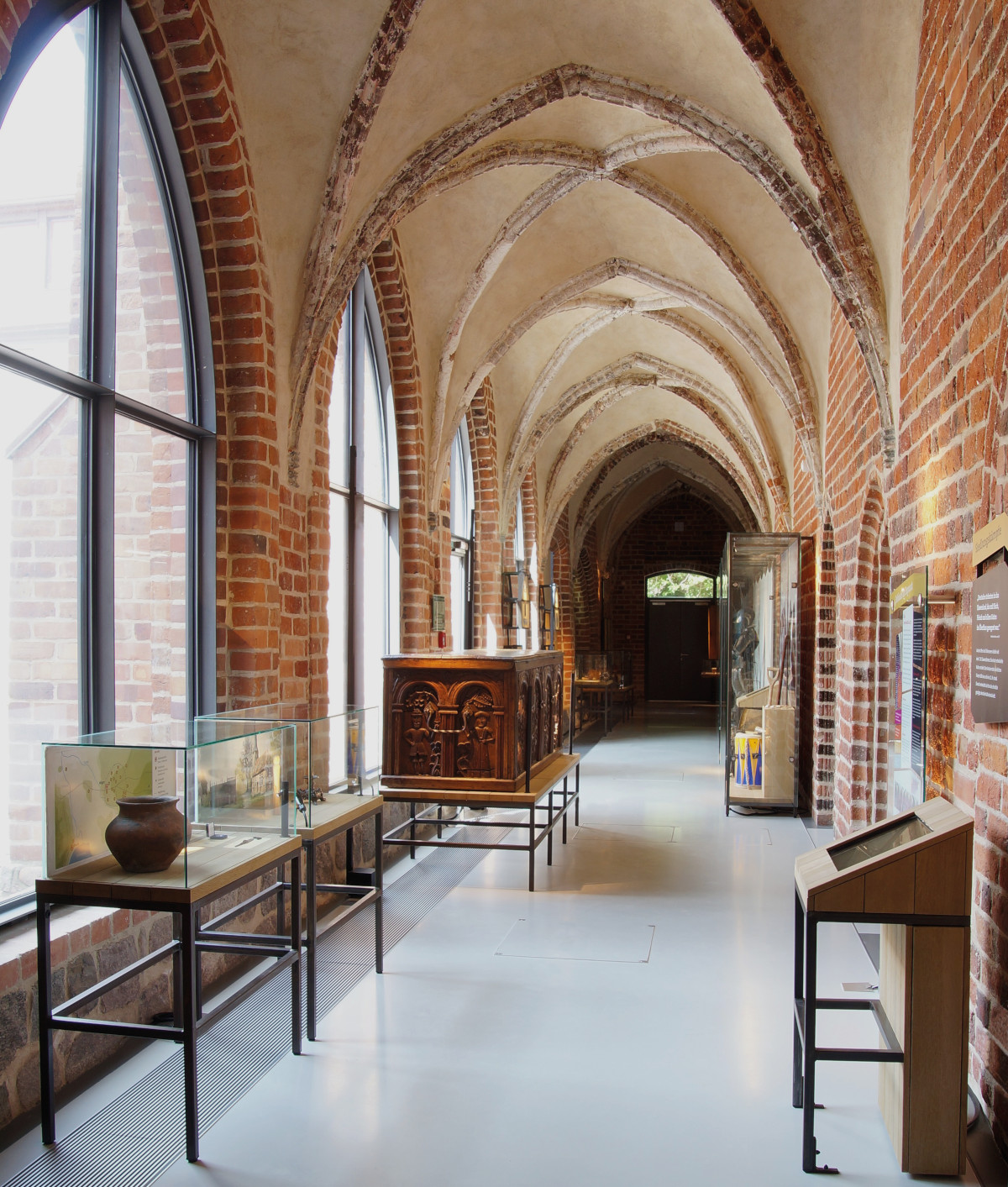 Franziskanerkloster, Blick in die Dauerausstellung