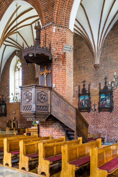 St. Nicholas' Church, Pulpit, Grudziądz