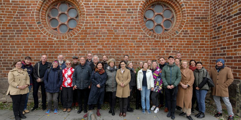 Goście z zagranicy w Neubrandenburgu – Mieście Czterech Bram