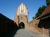 Friedländer Tor, Haupttor, Feldseite, Neubrandenburg