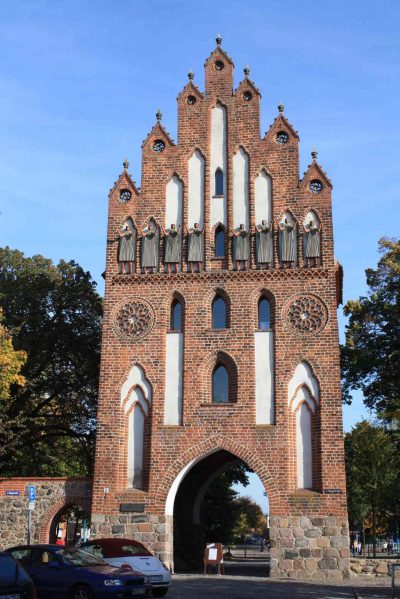 Neues Tor, Haupttor, Stadtseite, Neubrandenburg