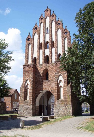 Neues Tor, Haupttor, Feldseite, Neubrandenburg