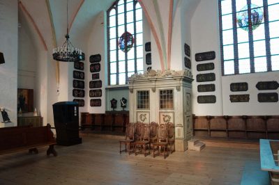 Klarissenkloster, Klosterkirche, innen, Ribnitz