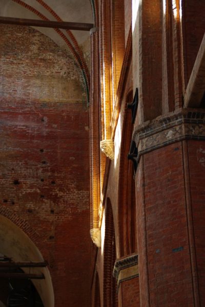 Georgenkirche, Detail Wand, Wismar