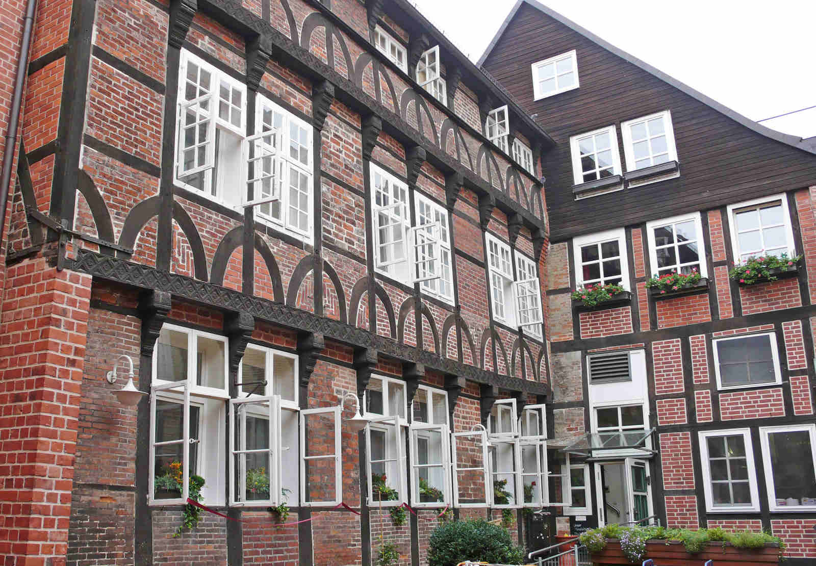 Bürgerhaus, Hofseite, Buxtehude